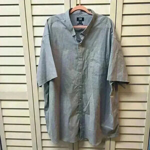 Cutter & Buck Big & Tall Stretch Polo Gray Size 4XB